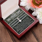 Couples Gifts, Air Force Wife Necklace Gifts From Husband, Wedding Anniversary Jewelry For Wife From Husband, Wife Birthday From Husband, To My Beautiful Wife Girlfriend Message Card and Gift Box styles On Birthday, Christmas, Anniversary  Allruing Neckla