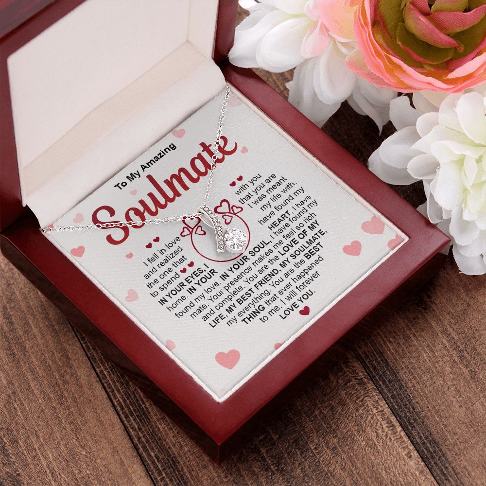 to my soulmate Allruing Necklace