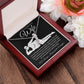To My Beautiful Wife Necklace For Women, Funny Gifts For Girlfriend,Valentine Christmas Presents For Girlfriend, Best Birthday Meaningful Gift Ideas For Wife, Women Romantic Jewelry For Her Anniversary Message Card and Gift Box Styles Allruing Necklace