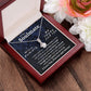 To My Soulmate Necklace To My Future Wife Necklace Gifts, Promise Necklace For Her, Fiance Gifts For Her, Valentine Necklace Gifts For Soulmate From Husband With Message Card Box LED, Soulmate Necklace For Women, To My Wife Necklace Allruing Necklace