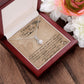 Couples Gifts, Nusre Wife Necklace Gifts From Husband, Wedding Anniversary Jewelry For Wife From Husband, Wife Birthday From Husband, To My Soulmate Message Card and Gift Box styles On Birthday, Christmas, Anniversary  Allruing Necklace