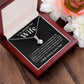 Gifts For Wife Birthday Gifts From Husband Necklace Valentines Day, Necklace for Future Soulmate, Valentine Anniversary Jewelry for Wife Necklace Gifts from Husband - Soulmate Gift Necklace with Message Card and Gift Box Allruing Necklace