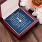 Couples Gifts Soulmate Necklace Gifts From Husband, Wedding Anniversary Jewelry For Wife From Husband, Wife Birthday Gifts From Husband, To My Unbiological Sister Message Card and Gift Box styles On Birthday, Christmas, Anniversary  Allruing Necklace
