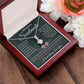 My Beautiful Soulmate Necklace Future Wife Gifts, Promise Necklace For Her, Fiance Gifts For Her, Valentine Gifts For Soulmate With Message Card Box LED, Soulmate Necklace For Women, To My Wife Necklace Allruing Necklace
