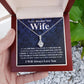 Gifts For Wife Birthday Gifts From Husband Necklace Valentines Day, Necklace for Future Soulmate, Wedding Valentine Jewelry for Wife Necklace Gifts from Husband - Soulmate Gift Necklace with Message Card and Gift Box Allruing Necklace