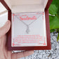 Couples Gifts, Soulmate Necklace Gifts From Husband, Wedding Anniversary Jewelry For Wife From Husband, Wife Birthday From Husband, To My Soulmate Message Card and Gift Box styles On Birthday, Christmas, Anniversary  Allruing Necklace