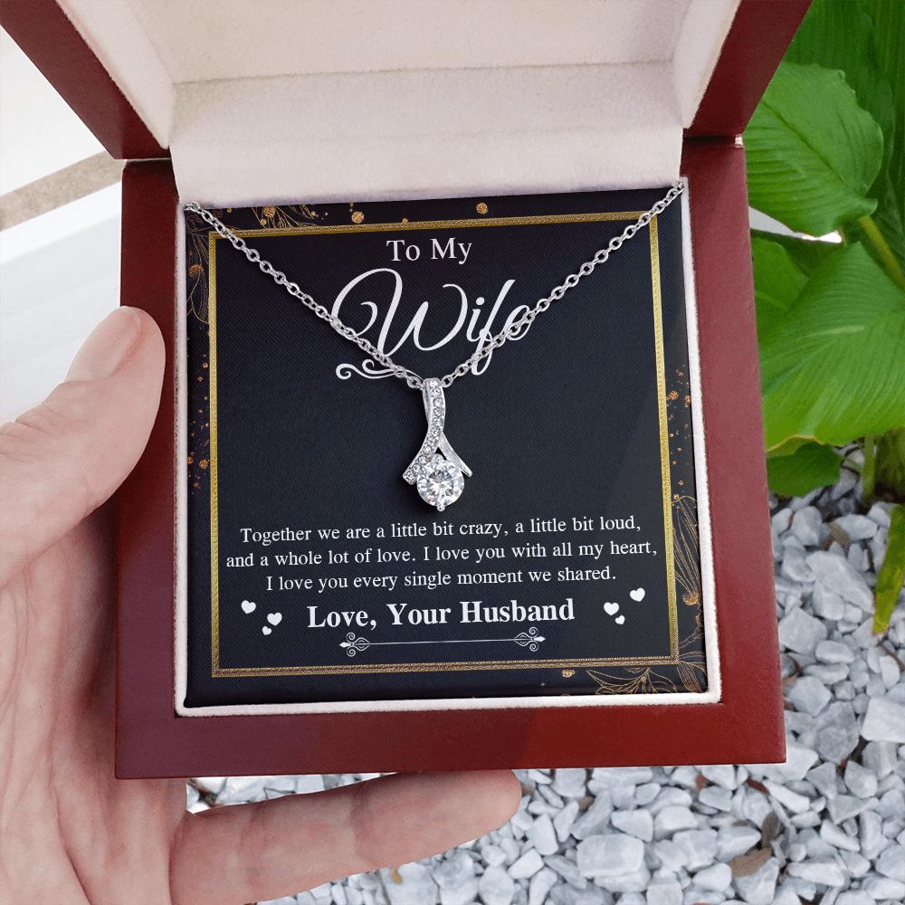 Valentine Gifts To My Soulmate Necklace Gifts for Wife from Husband, Soulmate Anniversary, Gift for Soulmate Necklace Message Card and Necklace Gift Box Gift Box Styles on Birthday, Wedding, Anniversary, Valentine Allruing Necklace