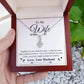 Valentine To My Soulmate Necklace Gifts for Wife from Husband, Soulmate Anniversary Gifts, Gift for Soulmate Necklace Message Card and Necklace Gift Box Gift Box Styles on Birthday, Wedding, Anniversary, Valentine Allruing Necklace
