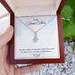 My Bonus Mom Necklace, Dear Mom, Mother's Day Necklace, Gift for Mom from Daughter, Son, Amazing Mom, Perfect Mother Mother's Day Gift, Love Knot Necklace Message Card and Gift Box Styles on Birthday, Christmas, Anniversary  Allruing Necklace