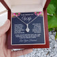 Wife Necklace Gifts from Husband, Wedding Anniversary Gifts for Wife from Husband, Wife Birthday Gifts from Husband, To My Wife Necklace Message Card and Necklace Gifts Box Gift Box Styles on Birthday, Wedding, Anniversary, Valentine Allruing Necklace