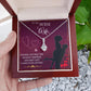 Couples Gifts,To My Nurse Wife Girlfriend Necklace Gifts From Husband, Wedding Anniversary Jewelry For Wife From Husband, Wife Birthday From Husband, To My Beautiful Wife Girlfriend Message Card and Gift Box styles On Birthday, Christmas, Anniversary  All