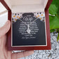 Wife Necklace Gifts From Husband, Wedding Anniversary Jewelry For Wife From Husband, Wife Birthday From Husband  Message Card and Gift Box styles On Birthday, Christmas, Anniversary Allruing Necklace