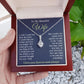 To My Beautiful Soulmate Necklace Gift, Wife Gifts From Husband, Anniversary Gifts For Wife From Husband To My Soulmate Necklace Message Card and Necklace Gift Box Gift Box Styles on Birthday, Wedding, Anniversary, Valentine Allruing Necklace