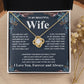 Gifts For Wife Birthday Gifts From Husband Necklace Valentines Days, Necklace for Future Soulmate, Birthday Wedding Jewelry for Wife Necklace Gifts from Husband - Soulmate Gift Necklace with Message Card and Gift Box Love knot Thang