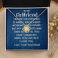 Couples Gifts Soulmate Necklace Gifts From Husband, Wedding Anniversary Jewelry For Wife From Husband, Wife Birthday Gifts From Husband, To My Unbiological Sister Message Card and Gift Box styles On Birthday, Christmas, Anniversary  Love knot Thang