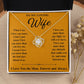 Soulmate Necklace For Women, To My Soulmate, Soulmate Gifts For Her, Future Wife Necklace, Necklaces For Girlfriend, To My Wife Necklace, Wife Necklace From Husband Necklace Message Card and Gift Box Styles on Birthday, Christmas, Valentine Love knot Than