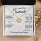 To My Smokin Hot Wife Necklace, Wedding Anniversary Jewelry for Women, Anniversary Gifts For Wife From Husband To My Wife Necklace Message Card and Necklace Gift Box Gift Box Styles on Birthday, Wedding, Anniversary, Valentine Love knot Thang