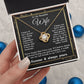 Gifts for Wife Necklace from Husband, Gifts for Wife from Husband, Birthday Gifts for Her Gifts Soulmate Message Card and Necklace Gift Box Gift Box Styles on Birthday, Wedding, Anniversary, Valentine Love knot Thang