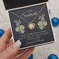 To My Soulmate Necklace for her Jewelry For Her Couples Gifts Necklaces For Soul Mate Christmas Jewelry, Forever & Always, Love Knot Meaningful Necklace Message Card and Gift Box Styles on Birthday, Christmas, Anniversary Love knot Thang