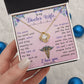 Couples Gifts, Doctor Wife Girlfriend Necklace Gifts From Husband, Wedding Anniversary Jewelry For Wife From Husband, Wife Birthday From Husband, To My Beautiful Wife Girlfriend Message Card and Gift Box styles On Birthday, Christmas, Anniversary  Love kn