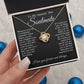 To My Smokin Hot Soulmate Necklace, Valentine Anniversary Jewelry for Women, Anniversary Gifts For Wife From Husband To My Wife Necklace Message Card and Necklace Gift Box Gift Box Styles on Birthday, Wedding, Anniversary, Valentine Love knot Thang