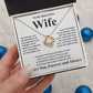 Gifts For Wife Birthday Gifts From Husband Necklace Valentines Days, Necklace for Future Soulmate, Valentine Necklace Jewelry for Wife Necklace Gifts from Husband - Soulmate Gift Necklace with Message Card and Gift Box Love knot Thang