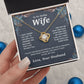 Valentine Gifts for Wife Necklace from Husband, Gifts for Wife from Husband, Valentine Gifts for Her Gifts Soulmate Message Card and Necklace Gift Box Gift Box Styles on Birthday, Wedding, Anniversary, Valentine Love knot Thang