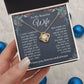 To My Beautiful Soulmate Necklace Gift For Her, Wife Gifts From Husband, Valentine Gifts For Wife From Husband To My Wife Necklace Message Card and Necklace Gift Box Gift Box Styles on Birthday, Wedding, Anniversary, Valentine Love knot Thang