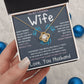 Soulmate Necklace For Women, To My Future Wife, Soulmate Gifts For Her, Future Wife Necklace, Necklaces For Girlfriend, To My Wife Necklace, Wife Necklace From Husband Necklace Message Card and Gift Box Styles on Birthday, Christmas, Valentine Love knot T