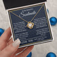 Couples Gifts, My Beautiful Soulmate Necklace Gifts From Husband, Wedding Anniversary For Wife From Husband, To My  Wife Necklace, Necklace Custom Name Message Card and Gift Box Styles on Birthday, Christmas, Wedding, Anniversary Love knot Thang
