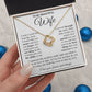 To My Soulmate Necklace Gift for Her, Soulmate Gifts From Husband, Necklaces For Wife From Husband To My Soulmate Necklace Message Card and Necklace Gift Box Gift Box Styles on Birthday, Wedding, Anniversary, Valentine Love knot Thang