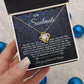 To My Soulmate Necklace Gift, Necklaces For Wife from Husband, Soulmate Necklace to My Beautiful Wife, Necklace For Soulmate with Message Card and Necklace Gift Box Gift Box Styles on Birthday, Christmas, Wedding, Anniversary, Valentine Love knot Thang