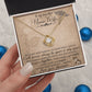 Couples Gifts, Nusre Wife Necklace Gifts From Husband, Wedding Anniversary Jewelry For Wife From Husband, Wife Birthday From Husband, To My Soulmate Message Card and Gift Box styles On Birthday, Christmas, Anniversary  Love knot Thang