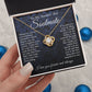 To My Smokin Hot Soulmate Necklace, Valentine Anniversary Jewelry Gift for Women, Anniversary Gifts For Wife From Husband To My Wife Necklace Message Card and Necklace Gift Box Gift Box Styles on Birthday, Wedding, Anniversary, Valentine Love knot Thang