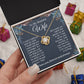 To My Beautiful Soulmate Necklace Gift For Her, Wife Gifts From Husband, Valentine Gifts For Wife From Husband To My Wife Necklace Message Card and Necklace Gift Box Gift Box Styles on Birthday, Wedding, Anniversary, Valentine Love knot Thang