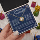 Couples Gifts, To My Beautiful Soulmate Necklace Gifts From Husband, Wedding Anniversary For Wife From Husband, To My Beautiful Wife Necklace, Necklace Custom Name Message Card and Gift Box Styles on Birthday, Christmas, Wedding, Anniversary Love knot Tha