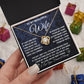 To My Beautiful Wife Necklace Gift for Her, Soulmate for Wife Birthday Gifts from Husband, Wedding Jewelry for Women, Soulmate Gifts, Message Card and Necklace Gifts Box Gift Box Styles on Birthday, Wedding, Anniversary, Valentine Love knot Thang