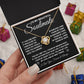To My Beautiful Soulmate Necklace Gift for Her, Soulmate for Wife Birthday Gifts from Husband, Valentine Jewelry for Women, Soulmate Gifts, Message Card and Necklace Gifts Box Gift Box Styles on Birthday, Wedding, Anniversary, Valentine Love knot Thang
