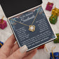 Soulmate Necklace Gift for Her, Soulmate Jewelry, Necklace for Future Wife, Anniversary Valentine Jewelry for Wife Necklace Gifts from Husband - Soulmate Gift Necklace with Message Card and Gift Box Love knot Thang