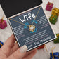 Soulmate Necklace For Women, To My Future Wife, Soulmate Gifts For Her, Future Wife Necklace, Necklaces For Girlfriend, To My Wife Necklace, Wife Necklace From Husband Necklace Message Card and Gift Box Styles on Birthday, Christmas, Valentine Love knot T