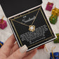To My Soulmate Necklace, Necklaces For Wife from Husband, Soulmate Necklace to My Beautiful Wife, Necklace For Soulmate with Message Card and Necklace Gift Box Gift Box Styles on Birthday, Christmas, Wedding, Anniversary, Valentine Love knot Thang