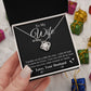 Valentine To My Soulmate Necklace Gifts for Wife from Husband, Wife Anniversary Gifts, Gift for Soulmate Necklace Message Card and Necklace Gift Box Gift Box Styles on Birthday, Wedding, Anniversary, Valentine Love knot Thang