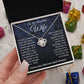To My Beautiful Soulmate Necklace Gift For Her, Wife Gifts From Husband, Valentine Gifts For Wife From Husband To My Soulmate Necklace Message Card and Necklace Gift Box Gift Box Styles on Birthday, Wedding, Anniversary, Valentine Love knot Thang