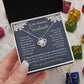 Soulmate Necklace Gift for Her, Soulmate Jewelry, Necklace for Future Soulmate, Valentine Anniversary Jewelry for Wife Necklace Gifts from Husband - Soulmate Gift Necklace with Message Card and Gift Box Love knot Thang