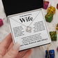 Gifts For Wife Birthday Gifts From Husband Necklace Valentines Days, Necklace for Future Soulmate, Valentine Necklace Jewelry for Wife Necklace Gifts from Husband - Soulmate Gift Necklace with Message Card and Gift Box Love knot Thang