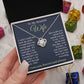 To My Beautiful Soulmate Necklace Gift, Wife Gifts From Husband, Anniversary Gifts For Wife From Husband To My Soulmate Necklace Message Card and Necklace Gift Box Gift Box Styles on Birthday, Wedding, Anniversary, Valentine Love knot Thang