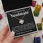 Gifts For Soulmate Birthday Gifts From Husband Necklace Valentines Day, Necklace for Future Soulmate, Valentine Anniversary Jewelry for Wife Necklace Gifts from Husband - Soulmate Gift Necklace with Message Card and Gift Box Love knot Thang