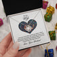 To My Wife Every Passing Second Gift Wife From Husband, Jewelry For Women, Jewelry For Wife, Love Knot Meaningful Necklace Message Card and Gift Box Styles on Birthday, Christmas, Anniversary Love knot Thang