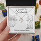 To My Smokin Hot Wife Necklace, Wedding Anniversary Jewelry for Women, Anniversary Gifts For Wife From Husband To My Wife Necklace Message Card and Necklace Gift Box Gift Box Styles on Birthday, Wedding, Anniversary, Valentine Love knot Thang