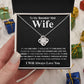 Gifts For Wife Birthday Gifts From Husband Necklace Valentines Day, Necklace for Future Soulmate, Valentine Anniversary Jewelry for Wife Necklace Gifts from Husband - Soulmate Gift Necklace with Message Card and Gift Box Love knot Thang